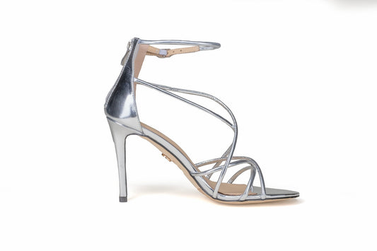 Lexi Heel Chrome Heels by Sole Shoes NZ H25-36