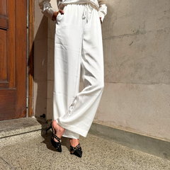 Black Leather Mule - Mara