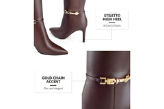Brown Knee-High Boot – Harper