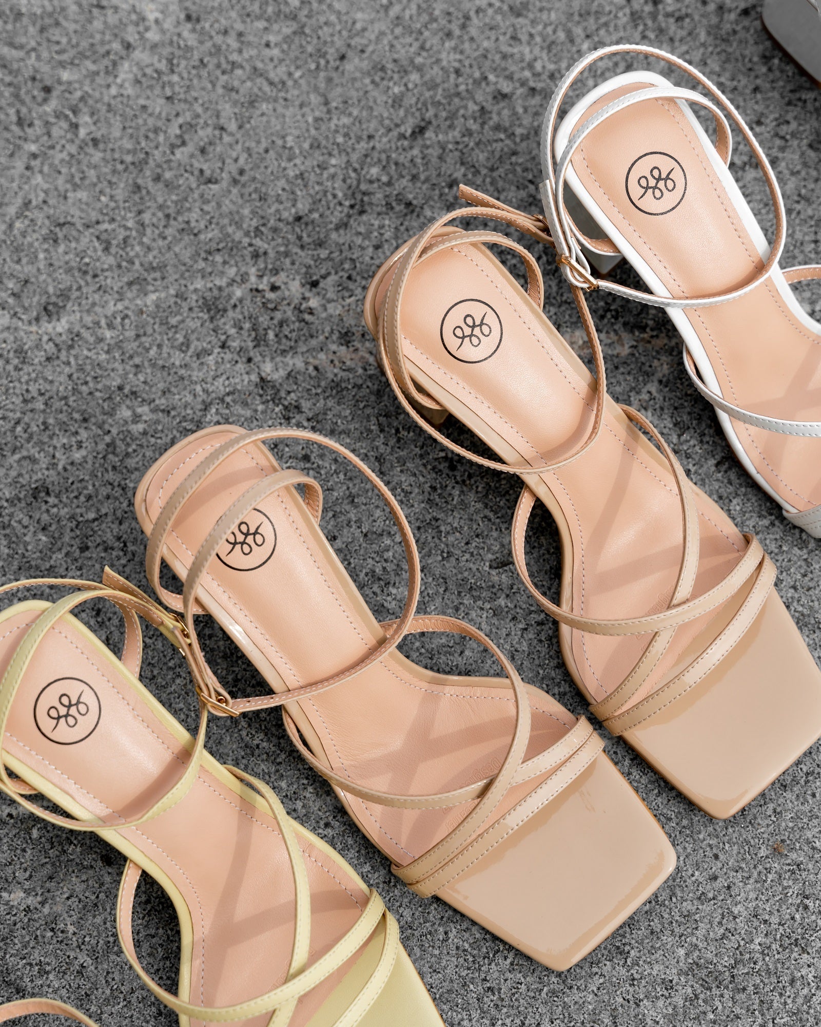 Ky Sandal Heel Nude Heels by Sole Shoes NZ H22-36