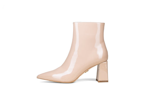 Nicola Ankle Boot Nude Boots by Sole Shoes NZ AB16-36 2000