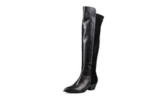 Selena Knee High Boot Black SAMPLE by Sole Shoes NZ LB6-38S SAMPLE
