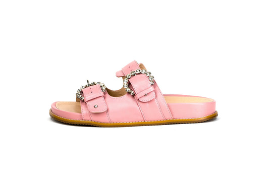 Urban Slides Pink Flats by Sole Shoes NZ F25P-36 2000