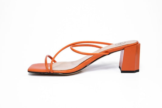 Vicki Strappy Sandal Heel Heels by Sole Shoes NZ H11-36 1024
