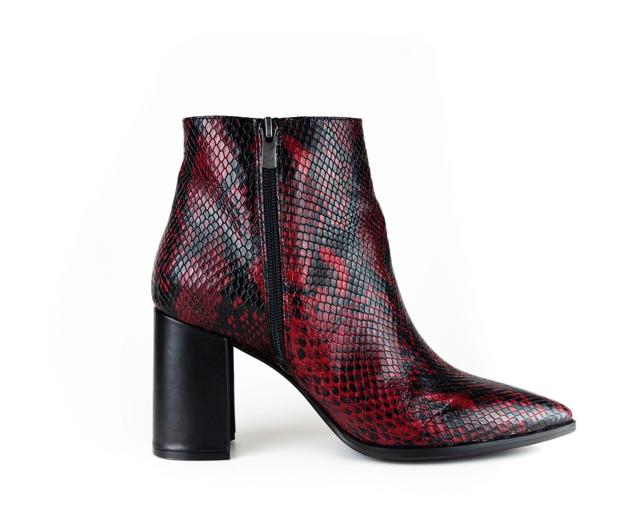 Viper Red Ankle Boot Boots by Sole Shoes NZ AB6-35